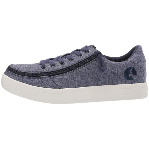 NEW Billy Footwear Women's Sneaker Low Top Zip Up Blue Adaptive Size 8.5 M BY635 - Picture 5 of 7